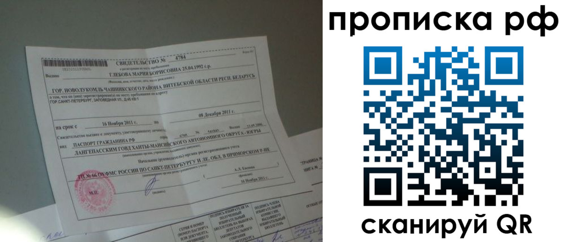 временная прописка в Мамадыше